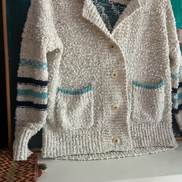 Anthropologie Pilcro Jennifer Symons Octopus Cardigan Sweater (Size XS) - Picture 8 of 16